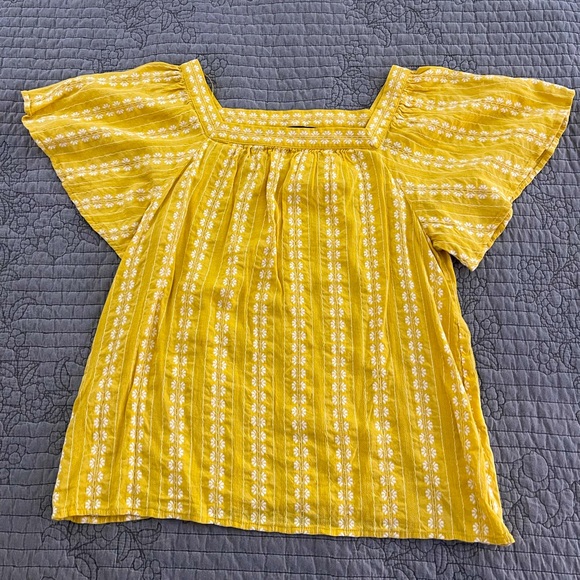 Banana Republic Yellow Blouse - Picture 4 of 6